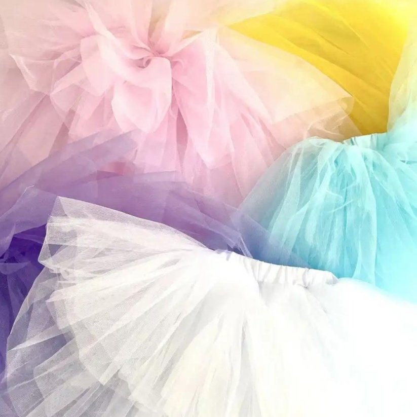 Dívčí tylová tutu sukně Ratatam - Rock Tutu White
