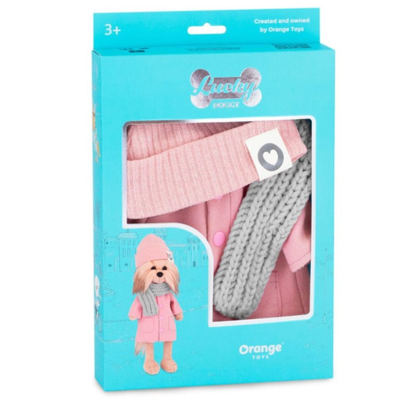 Overal s mašlí do vlasů pro pejska Lucky Doggy - Comfortable walk