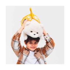 Plyšová ležící kočička v plstěném vaku Orange Toys 56 cm - Milo the White Cat