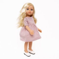 Šaty pro panenku Paola Reina a Minikane 32 cm - Boho Pink Powder - By Loli