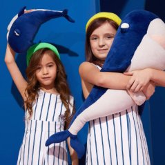 Maxi plyšová velryba Orange Toys 77 cm - Whale