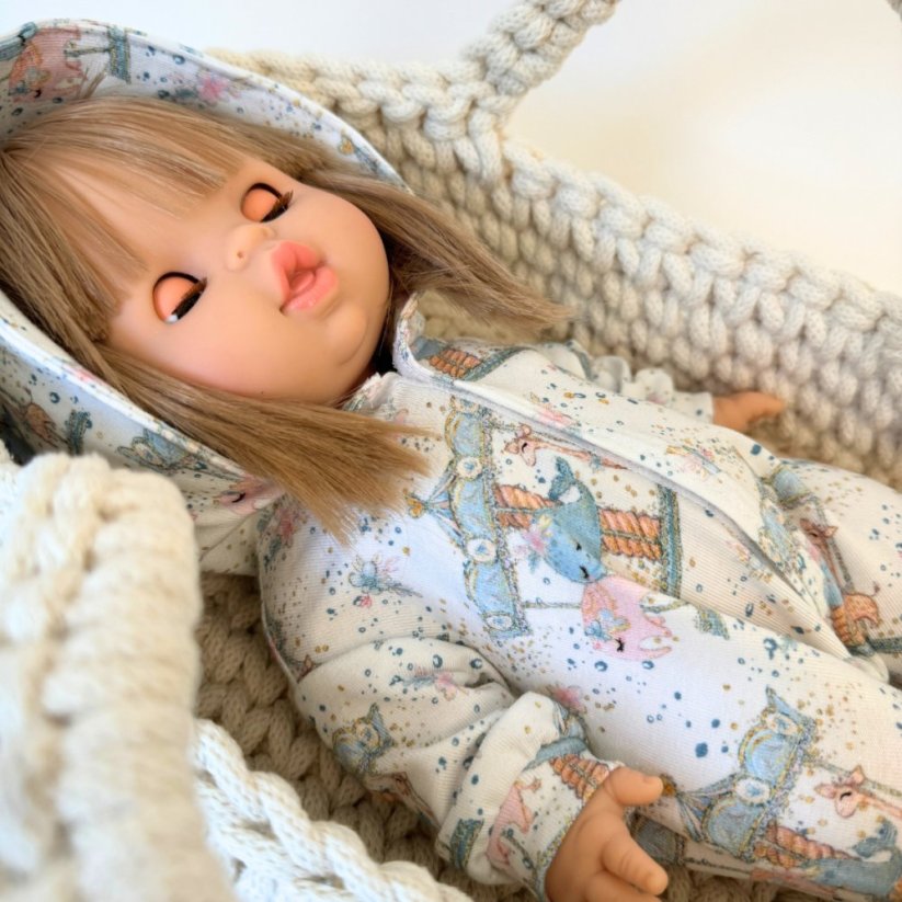 Overal s kapucí pro panenku 34 cm By Loli - Baby - Carousel