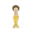 Látkový ježek s ploutví 30 cm Cotti Motti Orange Toys - Henry Mermaid tail