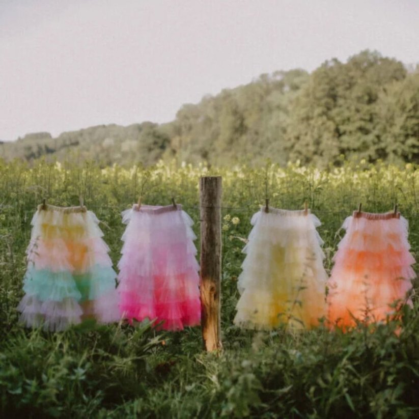 Dívčí tylová sukně Ratatam - Jupe Froufrou Rainbow