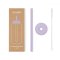 Brčko a víčko pro lahev Muuki 720 ml - Pastel Lilac