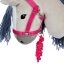 Ohlávka s vodítkem pro hobby horse koníka By Astrup - Halter And Rope Pink