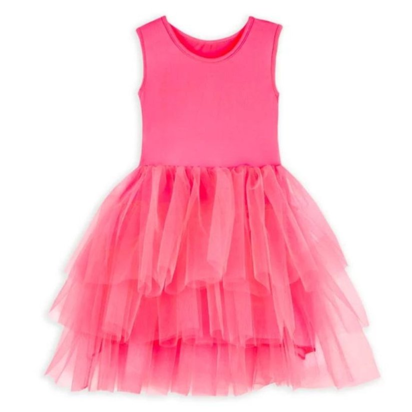 Dívčí tylové šaty Ratatam - Tutu dress Neon pink