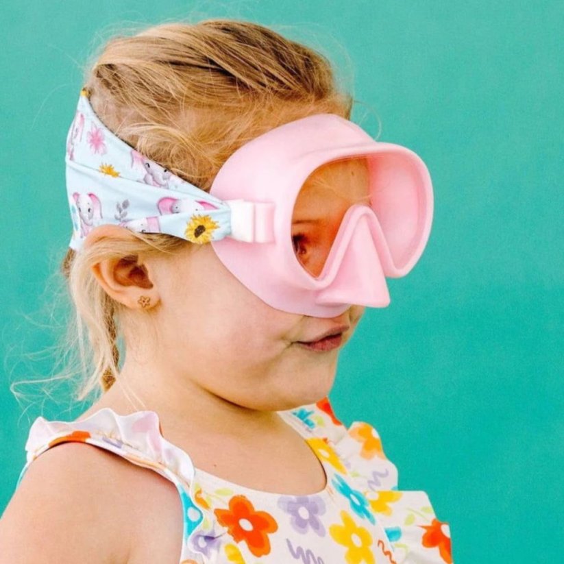 Potápěčské brýle se šátkem pro děti 3 - 10let Waterplops - Uni blue