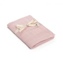 Bambusová plenka z mušelínu My Memi - Powder pink
