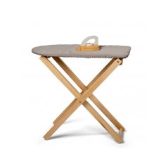 Dřevěné dětské žehlící prkno a žehlička By Astrup - Ironing board and iron