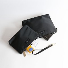 Sada 2 kosmetických tašek Joissy - MIXI Black/silver