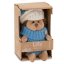 Plyšový ježek Orange toys 18 cm - Hedgehog in white hat