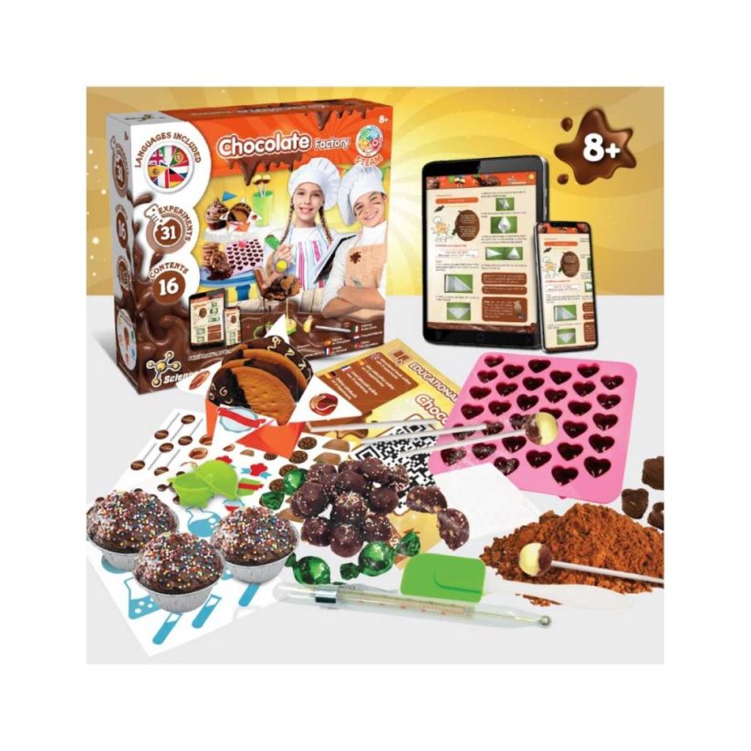 Výroba čokolády Science4you - Chocolate Factory 8+