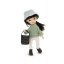 Látková panenka Orange Toys - Sweet sisters Lilu - Green sweater