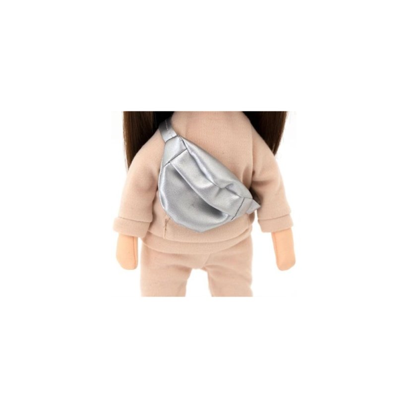 Látková panenka Orange Toys - Sweet Sisters Sophie - Beige Tracksuit
