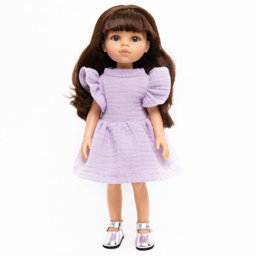 Šaty pro panenku Paola Reina a Minikane 32 cm By Loli - Fairy - Violet