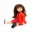 Bunda pro panenku Paola Reina a Minikane 32 cm By Loli - Peplum Red
