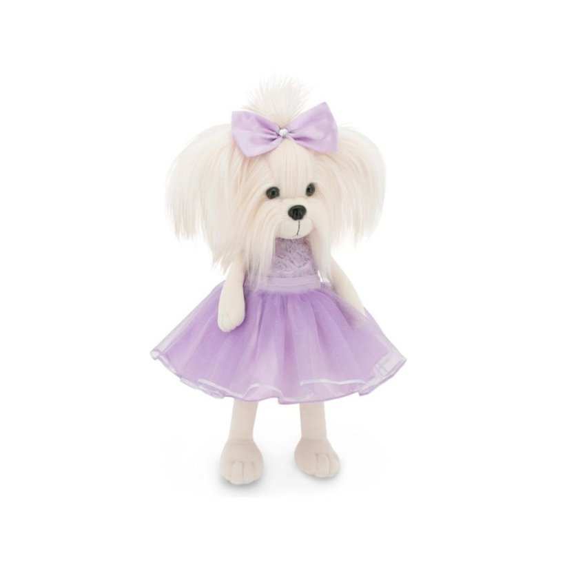 Plyšový pejsek maltézská fenka Lucky Doggy - Mimi Purple