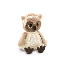 Plyšová sovička Orange toys 25 cm - Owl Sonya Creme dress