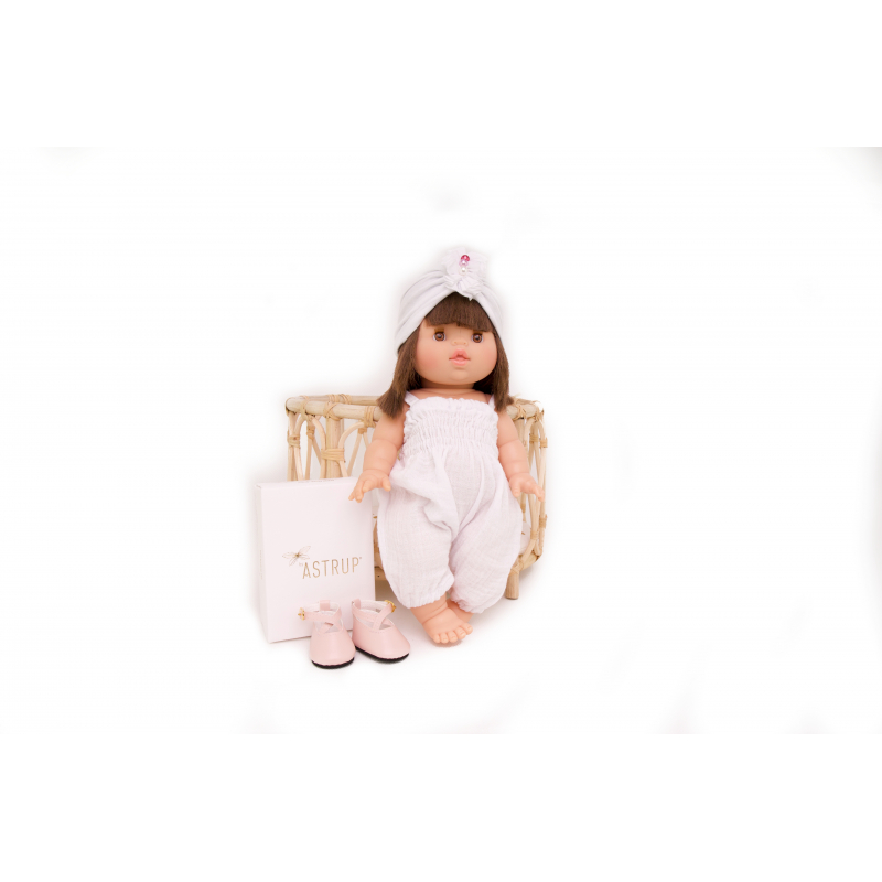 Overal pro panenku Romance - White - By Loli