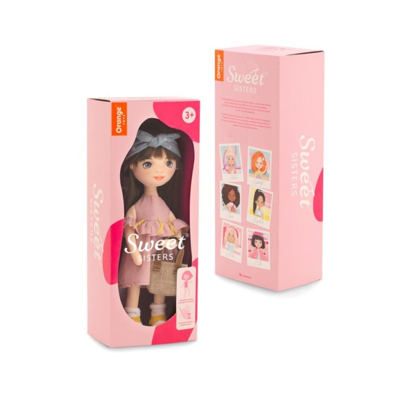 Látková panenka Orange Toys - Sweet Sisters Sophie - Tassel Dress