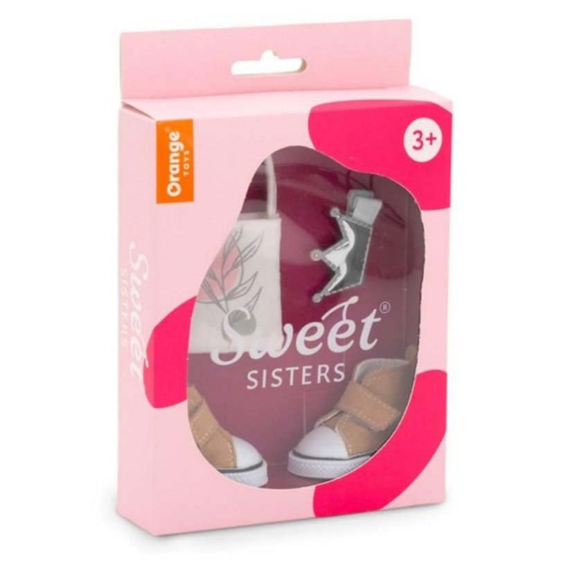 Doplňky k panence Sweet Sisters - Orange Toys - White Bag