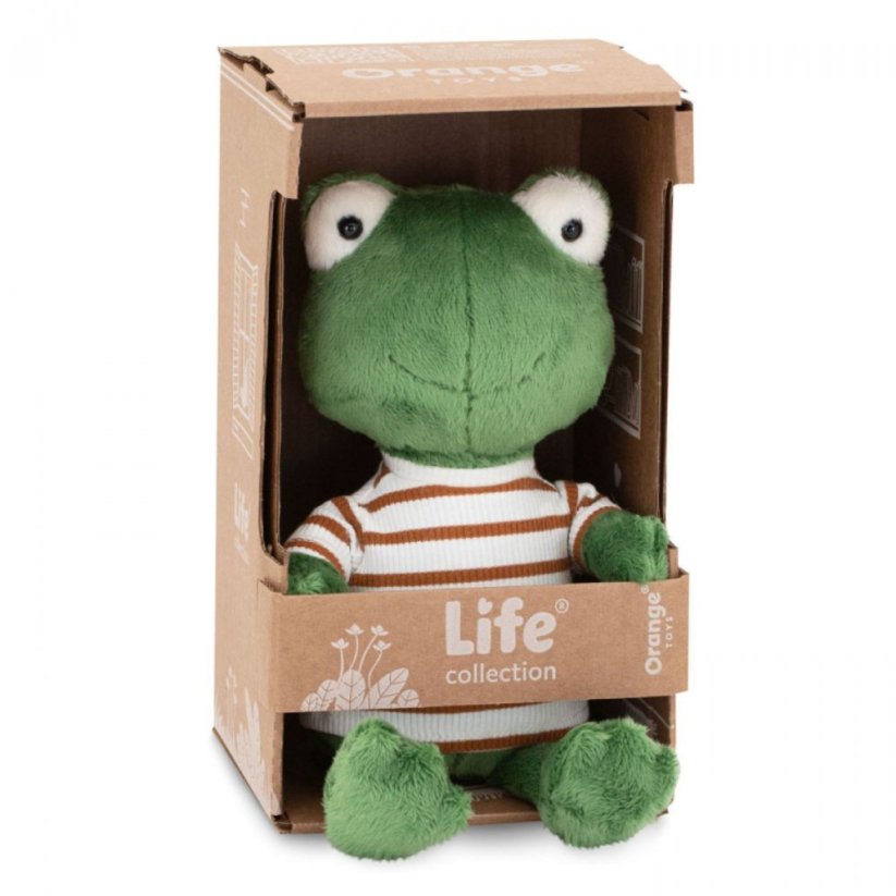 Plyšový žabák Orange toys 18 cm - Ozzy the Frog