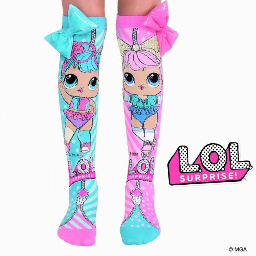 Podkolenky MADMIA - L.O.L. Dolls Bonbon - 3 - 5 let