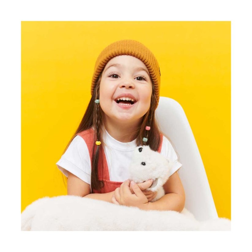 Plyšová lasička ležící Orange toys 38 cm - Weasel