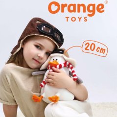Plyšový houser letec Orange Toys 20 cm - Goose