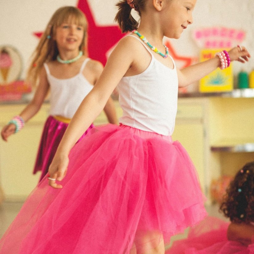 Dívčí tylová tutu sukně Ratatam - Rock Tutu Pink