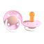 Dudlíky Rebael z přírodního kaučuku 2 ks - Rising Soft Fox/Snowy Soft Flamingo - 0-6 měsíců (velikost 1)