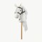 Hobby koník na tyči By Astrup - Hobby Horse White
