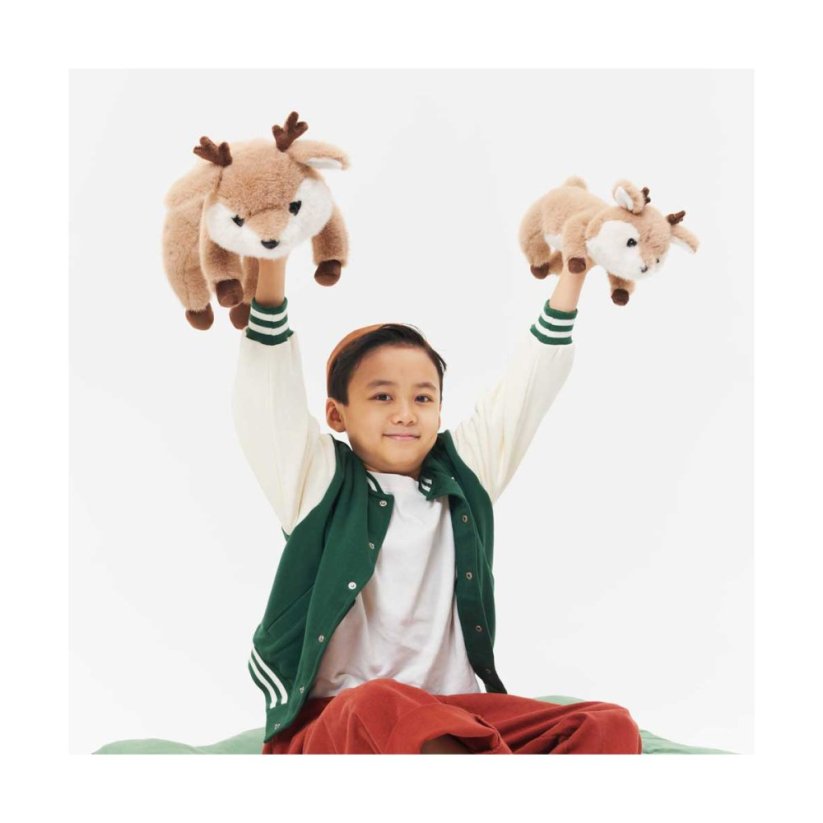 Plyšový jelen ležící Orange toys 56 cm - Deer