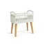 Luxusní postýlka pro panenku By Astrup - Doll white bed