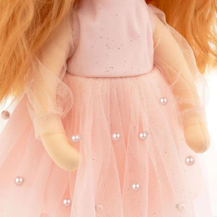 Látková panenka Orange Toys - Sweet Sisters Sunny - Light Pink Dress