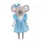 Látková koala 30 cm Cotti Motti Orange Toys - Annie Blue Dress
