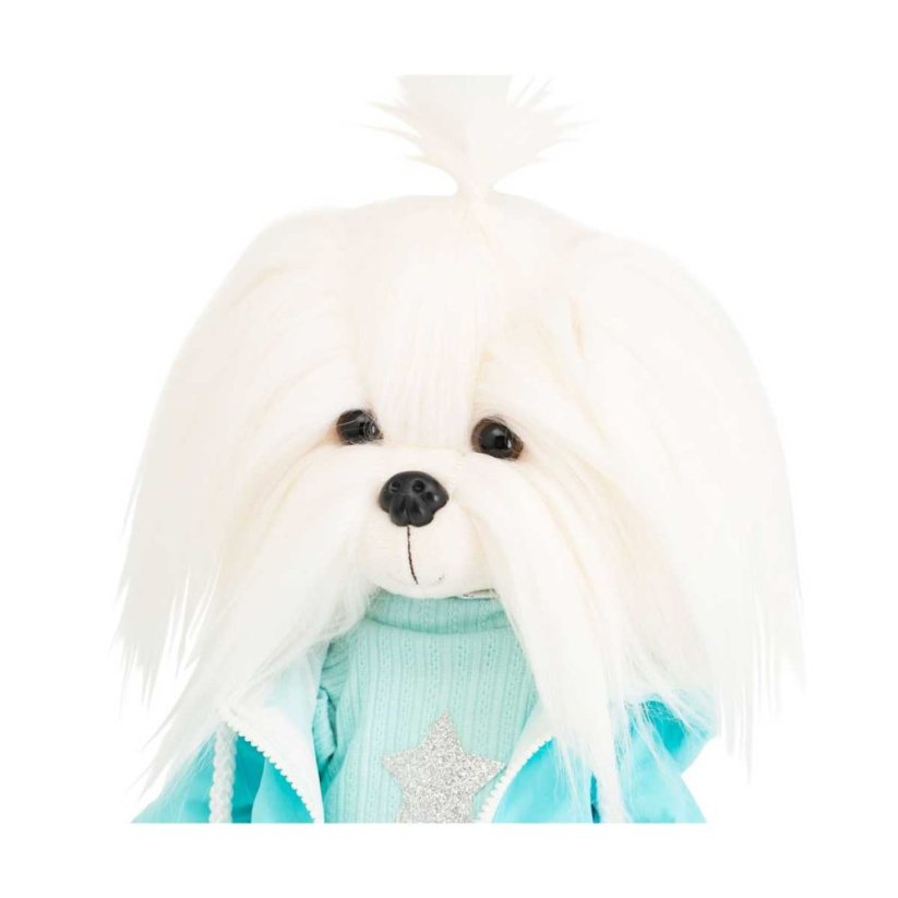 Plyšový pejsek maltézská fenka Lucky Doggy - Mimi Rainy Day