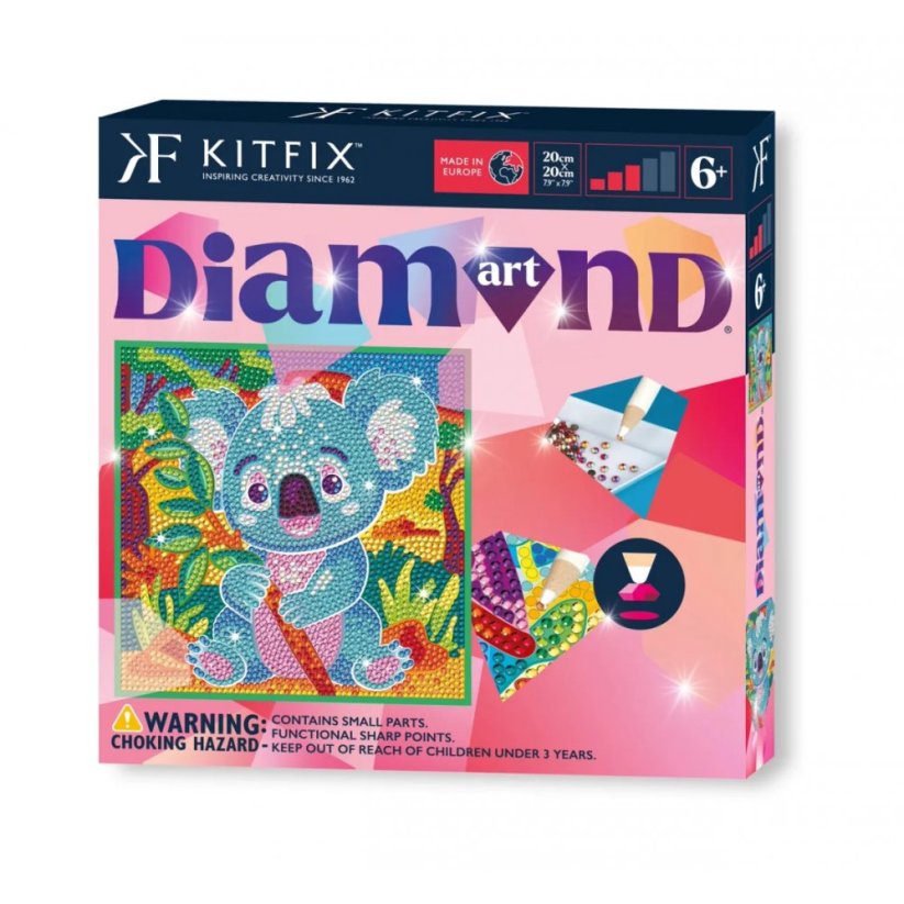 Diamantové malování koala Kitfix - Classic 6+