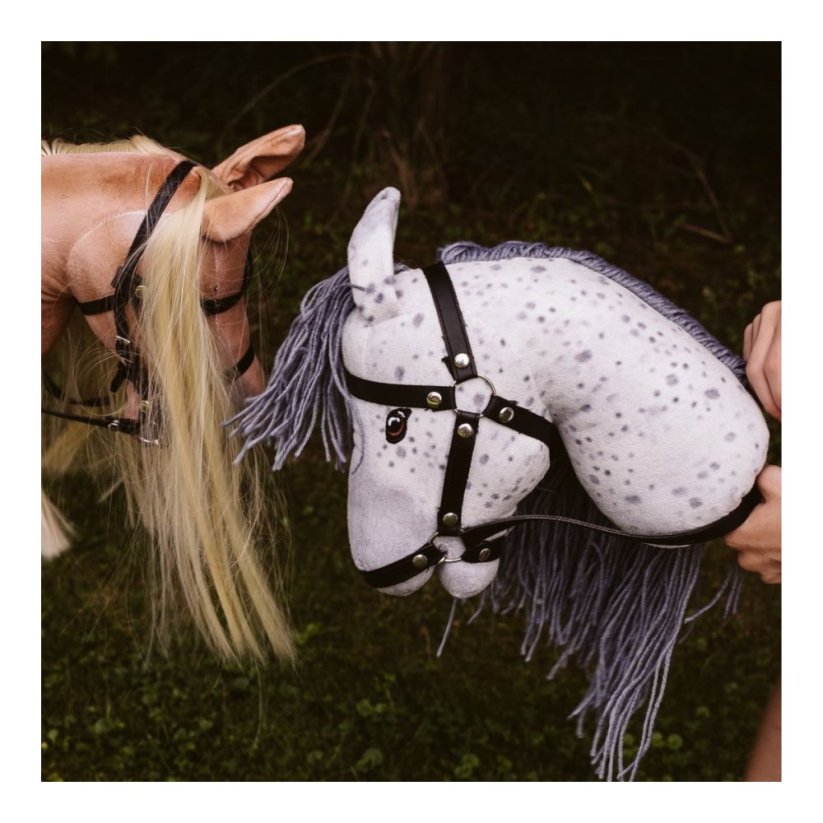 Hobby koník na tyči By Astrup - Hobby Horse Spirit Blond
