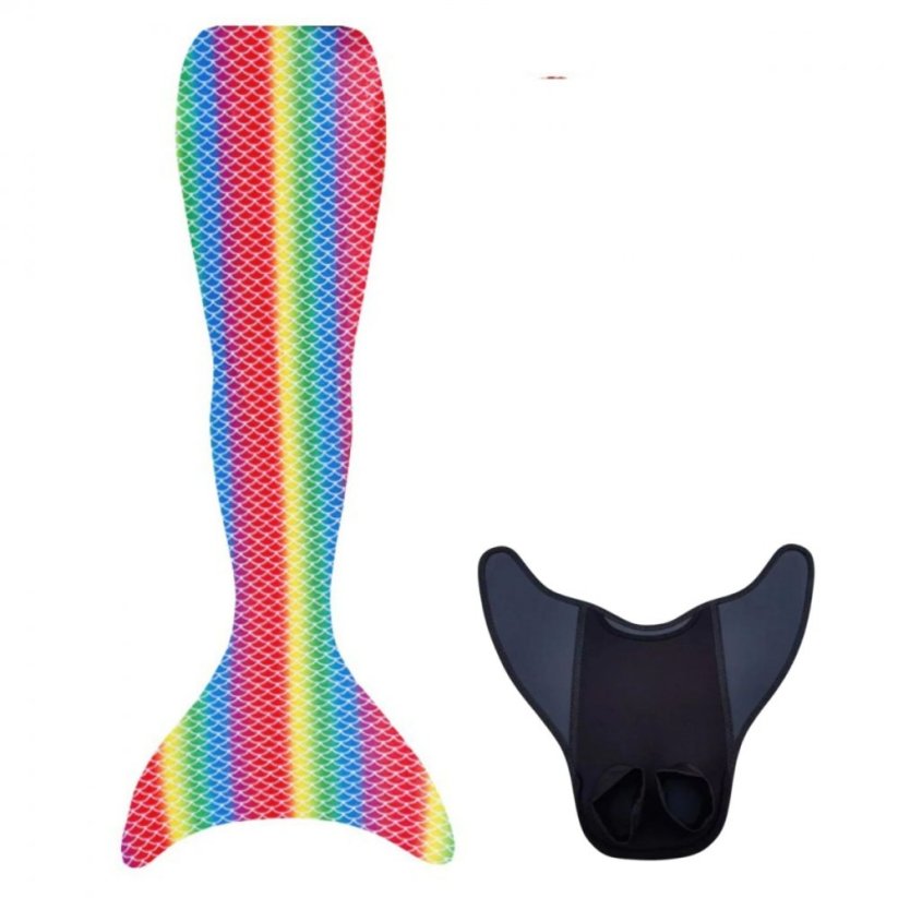 Kostým mořské panny Kuaki Mermaids - Mořský ocas a monofin ploutev - Hawaii - XXS 5-6 let