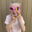 Plavecké brýle pro děti Bling2o - Pawdry Hepburn - Pink n boots 6+