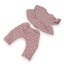 Set legín a trička pro panenku Minikane - Peplum Sweet powder pink - By Loli