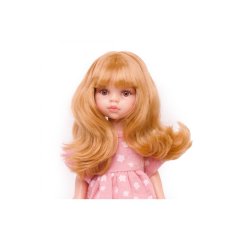 Šaty pro panenku Las Amigas/Minikane od BY LOLI - Fairy Pink flowers love