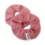 Gumičky do vlasů scrunchie By Loli - Pink and dots