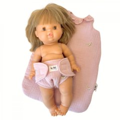 Plenka pro panenku do 38 cm By Loli - Pink dream