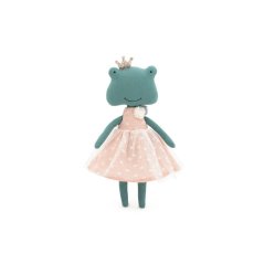 Látková žabka 29 cm Cotti Motti Orange Toys - Fiona The Frog