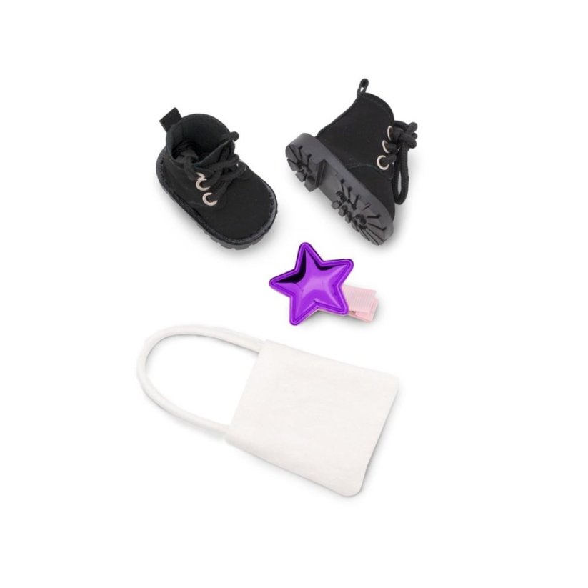 Doplňky k panence Sweet Sisters - Orange Toys - Black and Purple