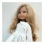 Šaty pro panenku Paola Reina a Minikane 32 cm By Loli - Classic - White Gold