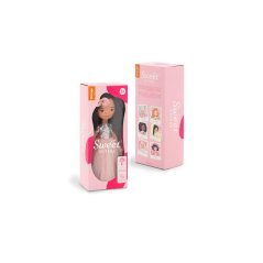 Látková panenka Orange Toys - Sweet sisters Tina - Pink Dress with Sequins